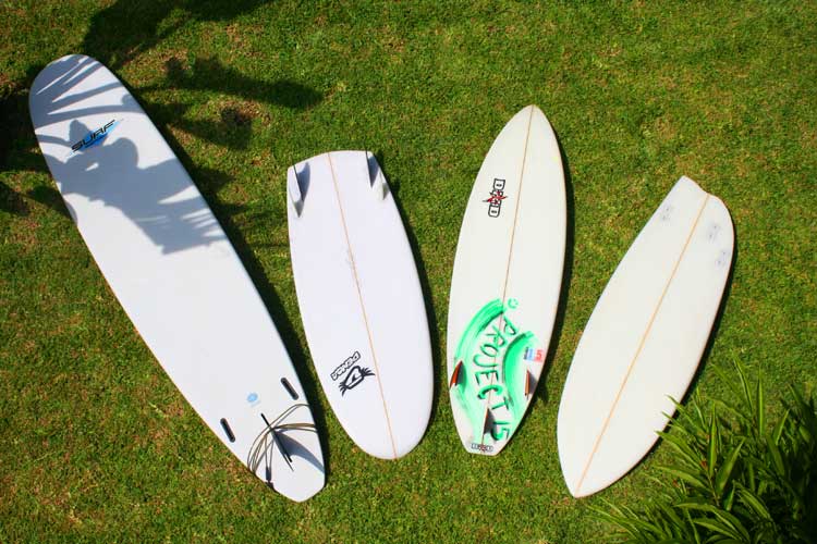 Experimenting with different boards does help to make you a better surfer.
