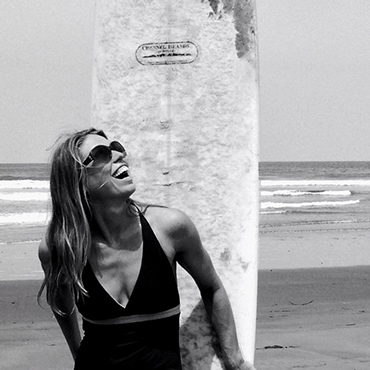 Kara Sparkman, Peaks n Swells Surf Coach