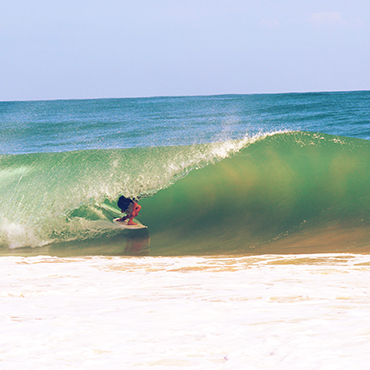 Peaks n Swells Surf Camp Head Coach, Ed Bocas